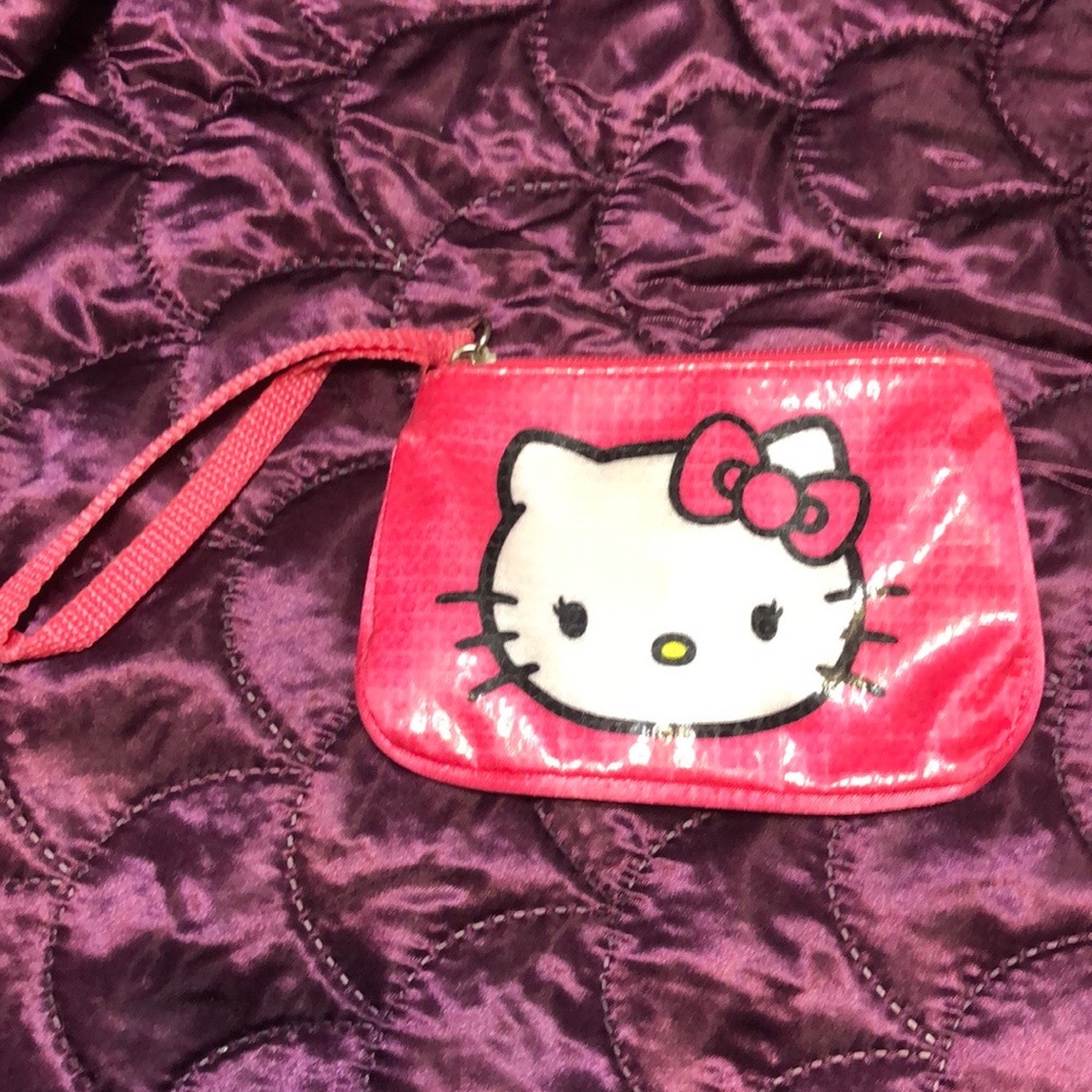 Hello Kitty wristlet purse